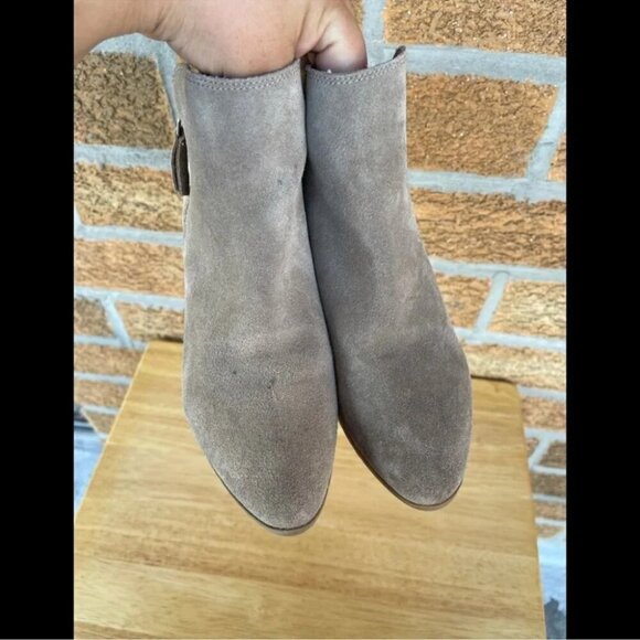 Frye Double Zip Ankle Boot Ash Judith 6 - Picture 4 of 10